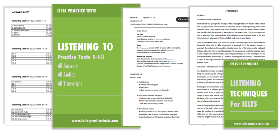 10 pdf ielts test practice Download IELTS  Today Listening Practice